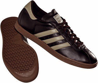 adidas cuir marron